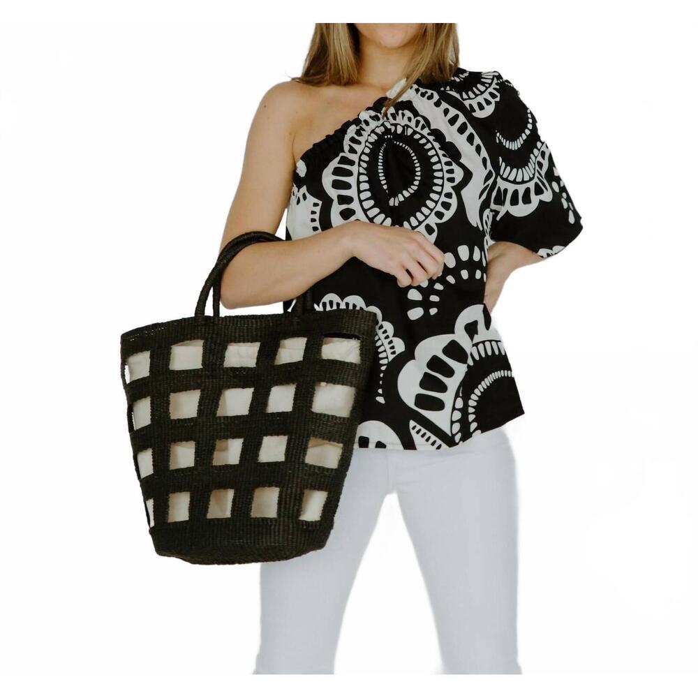 NEW ARTESANO women's paros large bag in black - Picture 2 of 2